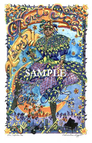 Ann's Official 2005 Mardi Gras Poster!!
