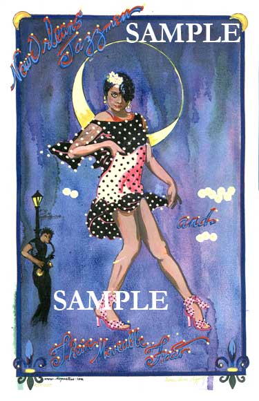 Ann's Official 2005 Mardi Gras Poster!!